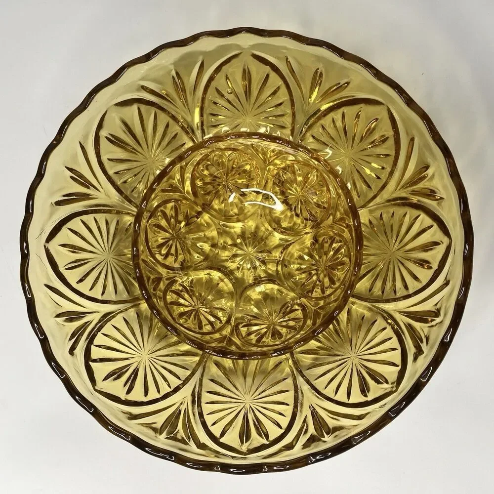 Anchor Hocking vintage bottom marigold